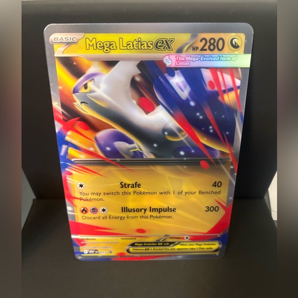 JUMBO Mega Latias EX Pokemon Card